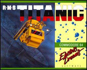 The cover illustration for Titanic included the Electric Dreams house style, Logos and illustration.