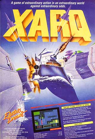 The ad features the illustration, full page and a game description with screenshot